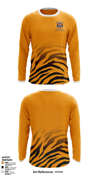 Long Sleeve Performance Shirt, Crystal Lake Central High School Basketball, Men's Basketball, Teamtime, Team time, sublimation, custom sports apparel, team uniforms, spirit wear, spiritwear, sports uniforms, custom shirts, team store, custom team store, fundraiser sports, apparel fundraiser
