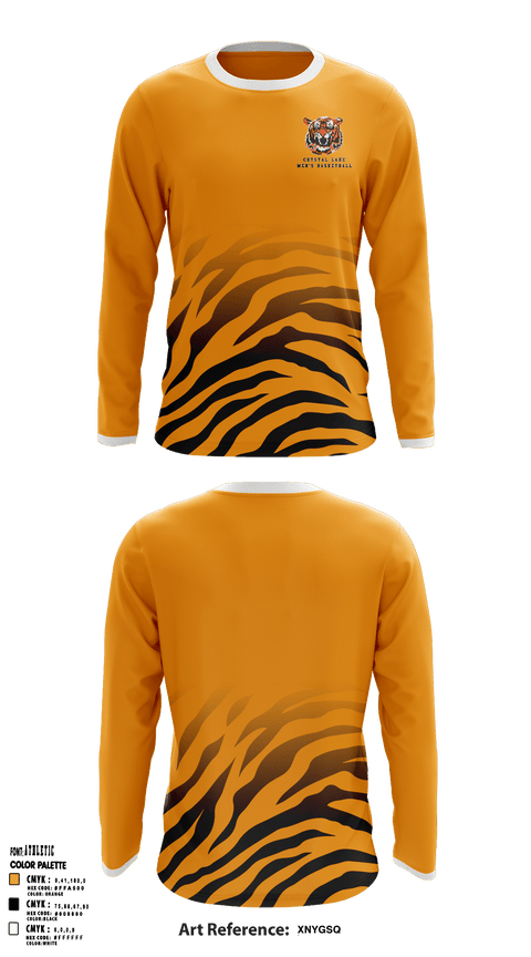 Long Sleeve Performance Shirt, Crystal Lake Central High School Basketball, Men's Basketball, Teamtime, Team time, sublimation, custom sports apparel, team uniforms, spirit wear, spiritwear, sports uniforms, custom shirts, team store, custom team store, fundraiser sports, apparel fundraiser