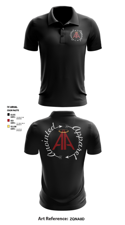 Anointed Apparel 6360588 Short Sleeve Performance Polo - 2