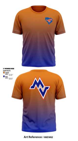 Short Sleeve Performance Shirt, Midland Valley High School Volleyball, Men's Volleyball, Teamtime, Team time, sublimation, custom sports apparel, team uniforms, spirit wear, spiritwear, sports uniforms, custom shirts, team store, custom team store, fundraiser sports, apparel fundraiser