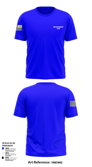 Short Sleeve Performance Shirt, Detachment 340, Air Force, Teamtime, Team time, sublimation, custom sports apparel, team uniforms, spirit wear, spiritwear, sports uniforms, custom shirts, team store, custom team store, fundraiser sports, apparel fundraiser