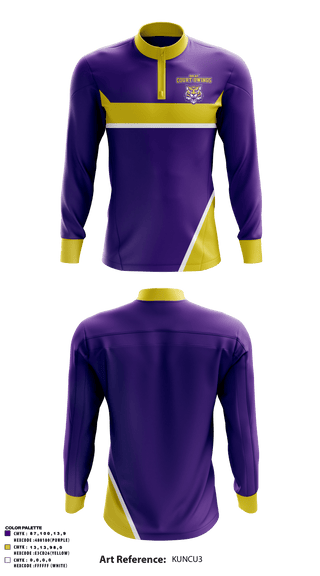 Quarter Zip Jacket, Gray Court-Owings Middle School, Spirit Store, Teamtime, Team time, sublimation, custom sports apparel, team uniforms, spirit wear, spiritwear, sports uniforms, custom shirts, team store, custom team store, fundraiser sports, apparel fundraiser