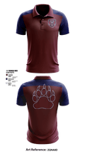 Berkley High School Cheer 2876422 Short Sleeve Performance Polo - 1