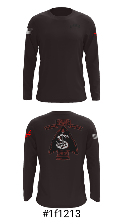 1/503 Snipers 39758046 Long Sleeve Performance Shirt - 13