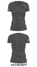 Poland Regional High School Field Hockey 32374255 Women's Short Sleeve V-neck Shirt - 24