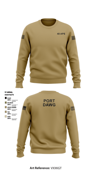 Crew Neck Sweatshirt, , Air Force, Teamtime, Team time, sublimation, custom sports apparel, team uniforms, spirit wear, spiritwear, sports uniforms, custom shirts, team store, custom team store, fundraiser sports, apparel fundraiser