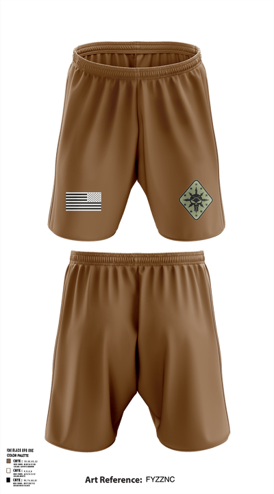 C Co 1-635th AR 23122236 Athletic Shorts With Pockets - 4