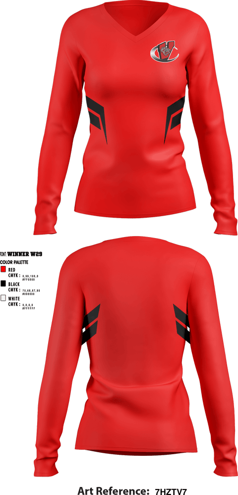 Women's Long Sleeve Vneck Shirt, Vestaburg High School Basketball, Women's Basketball, Teamtime, Team time, sublimation, custom sports apparel, team uniforms, spirit wear, spiritwear, sports uniforms, custom shirts, team store, custom team store, fundraiser sports, apparel fundraiser