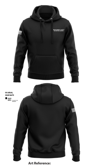 Hoodie, Montgomery County Detention Center, Police, Teamtime, Team time, sublimation, custom sports apparel, team uniforms, spirit wear, spiritwear, sports uniforms, custom shirts, team store, custom team store, fundraiser sports, apparel fundraiser