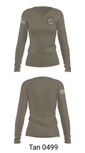Otero County Sheriff’s Office 70976125 Women's Long Sleeve V-neck Shirt - 41