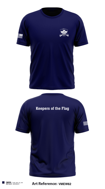 B-2 Patriots 17265313 Short Sleeve Performance Shirt - 5