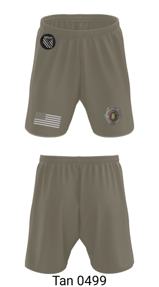 Athletic Shorts With Pockets, , Police, Teamtime, Team time, sublimation, custom sports apparel, team uniforms, spirit wear, spiritwear, sports uniforms, custom shirts, team store, custom team store, fundraiser sports, apparel fundraiser