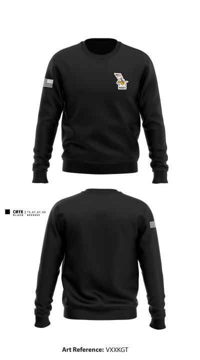 B-2 Patriots 17265313 Crew Neck Sweatshirt - 1