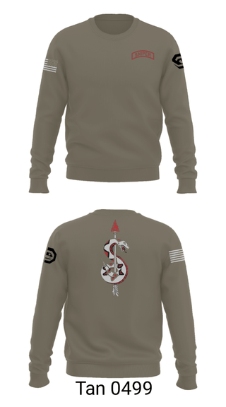 Crew Neck Sweatshirt, , Army, Teamtime, Team time, sublimation, custom sports apparel, team uniforms, spirit wear, spiritwear, sports uniforms, custom shirts, team store, custom team store, fundraiser sports, apparel fundraiser