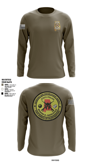 Long Sleeve Performance Shirt, , Police, Teamtime, Team time, sublimation, custom sports apparel, team uniforms, spirit wear, spiritwear, sports uniforms, custom shirts, team store, custom team store, fundraiser sports, apparel fundraiser