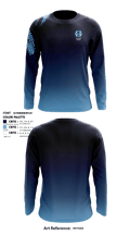 Gig Harbor High School Bowling 80875670 Long Sleeve Performance Shirt - 1
