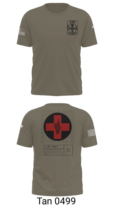 1st FRSD 86296727 Short Sleeve Performance Shirt - 35