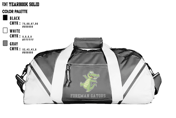 Duffle Bag, Oscar Hamilton Elementary, Spirit Store, Teamtime, Team time, sublimation, custom sports apparel, team uniforms, spirit wear, spiritwear, sports uniforms, custom shirts, team store, custom team store, fundraiser sports, apparel fundraiser
