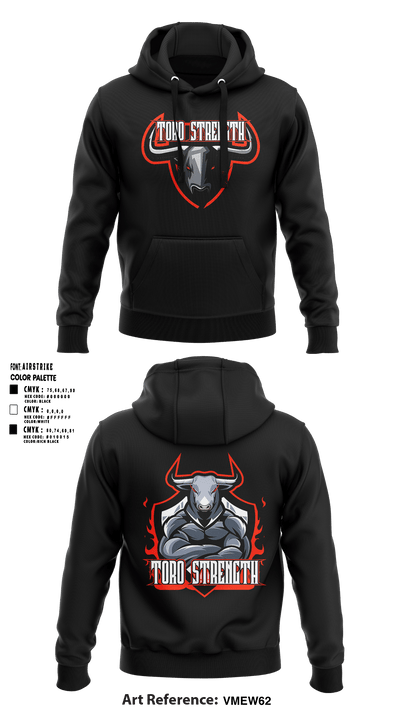 ToroStrengthToroStrength 57468212 Hoodie - 1