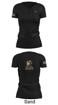 B Co., 326 BEB, 1 BCT, 101st ABN DIV (AASLT) 89125861 Women's Short Sleeve V-neck Shirt - 23