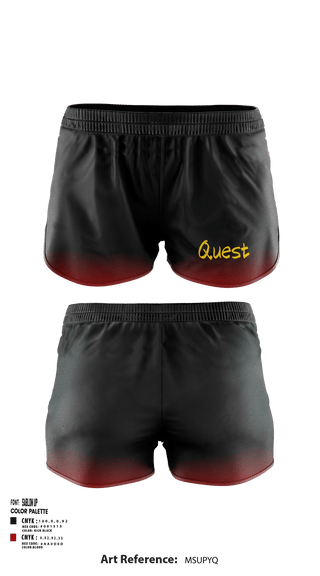 Ranger Panties, Quest, , Teamtime, Team time, sublimation, custom sports apparel, team uniforms, spirit wear, spiritwear, sports uniforms, custom shirts, team store, custom team store, fundraiser sports, apparel fundraiser