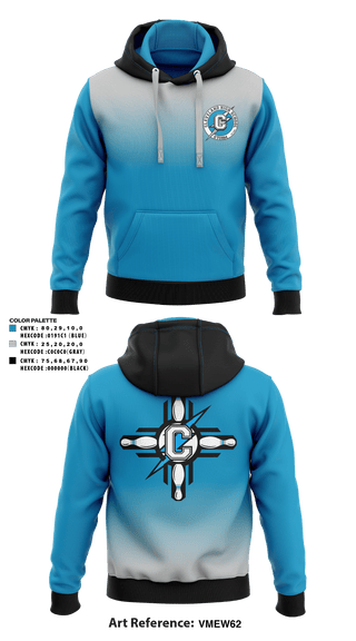 Hoodie, Cleveland Storm, Bowling, Teamtime, Team time, sublimation, custom sports apparel, team uniforms, spirit wear, spiritwear, sports uniforms, custom shirts, team store, custom team store, fundraiser sports, apparel fundraiser