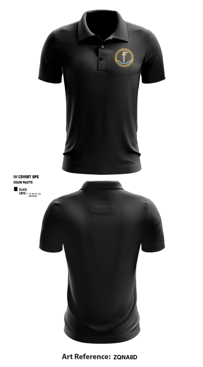 LMPD PEER SUPPORT 27640603 Short Sleeve Performance Polo - 2