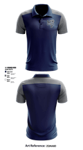 Moss Point High School 3288071 Short Sleeve Performance Polo - 2