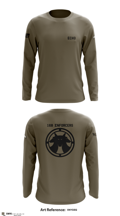 Echo Company 41919546 Long Sleeve Performance Shirt - 1