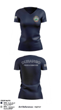 Durango Fire Protection District 71199400 Women's Short Sleeve V-neck Shirt - 4