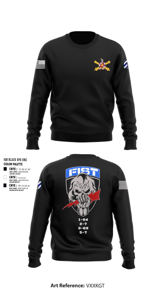 Crew Neck Sweatshirt, 1-41 FA, Army, Teamtime, Team time, sublimation, custom sports apparel, team uniforms, spirit wear, spiritwear, sports uniforms, custom shirts, team store, custom team store, fundraiser sports, apparel fundraiser