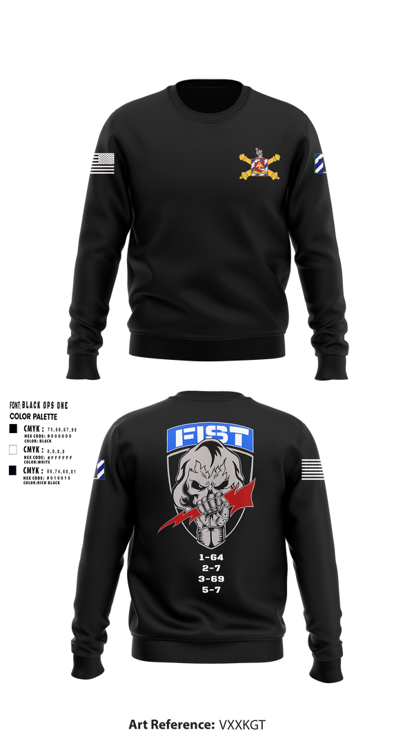 Crew Neck Sweatshirt, 1-41 FA, Army, Teamtime, Team time, sublimation, custom sports apparel, team uniforms, spirit wear, spiritwear, sports uniforms, custom shirts, team store, custom team store, fundraiser sports, apparel fundraiser