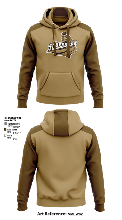 Jim Barnes Middle School 84471693 Hoodie - 1