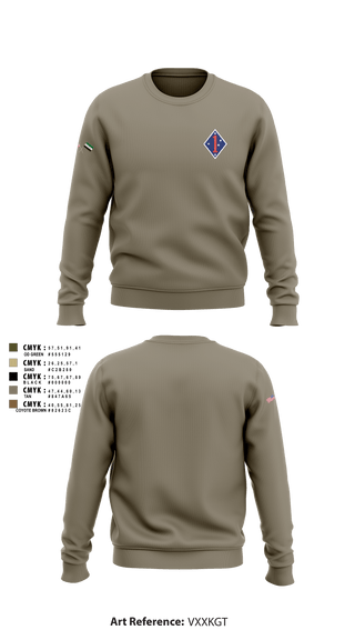 Crew Neck Sweatshirt, , Marines, Teamtime, Team time, sublimation, custom sports apparel, team uniforms, spirit wear, spiritwear, sports uniforms, custom shirts, team store, custom team store, fundraiser sports, apparel fundraiser