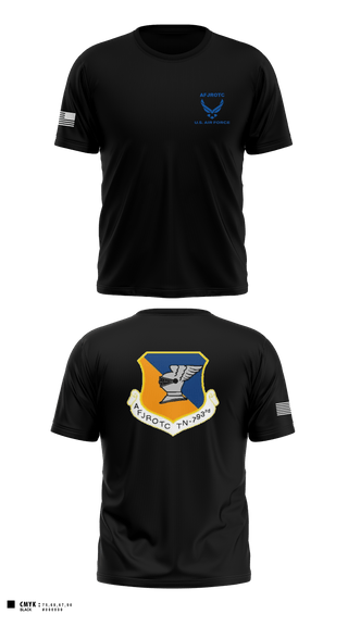 Short Sleeve Performance Shirt, WBHS AFJROTC, Air Force, Teamtime, Team time, sublimation, custom sports apparel, team uniforms, spirit wear, spiritwear, sports uniforms, custom shirts, team store, custom team store, fundraiser sports, apparel fundraiser