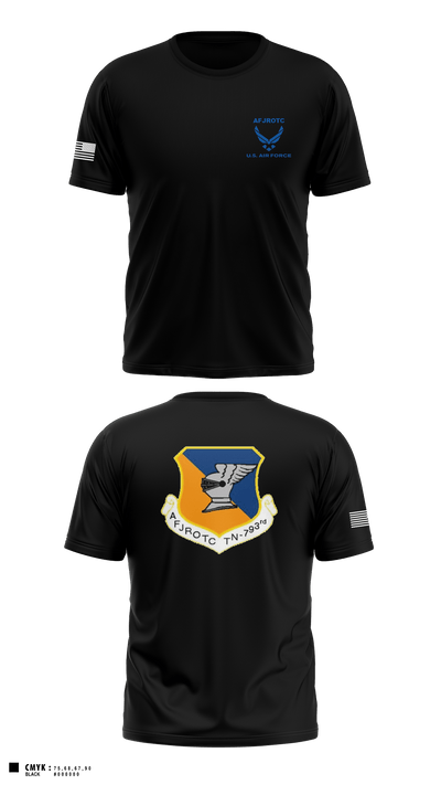 WBHS AFJROTC 46215478 Short Sleeve Performance Shirt - 1