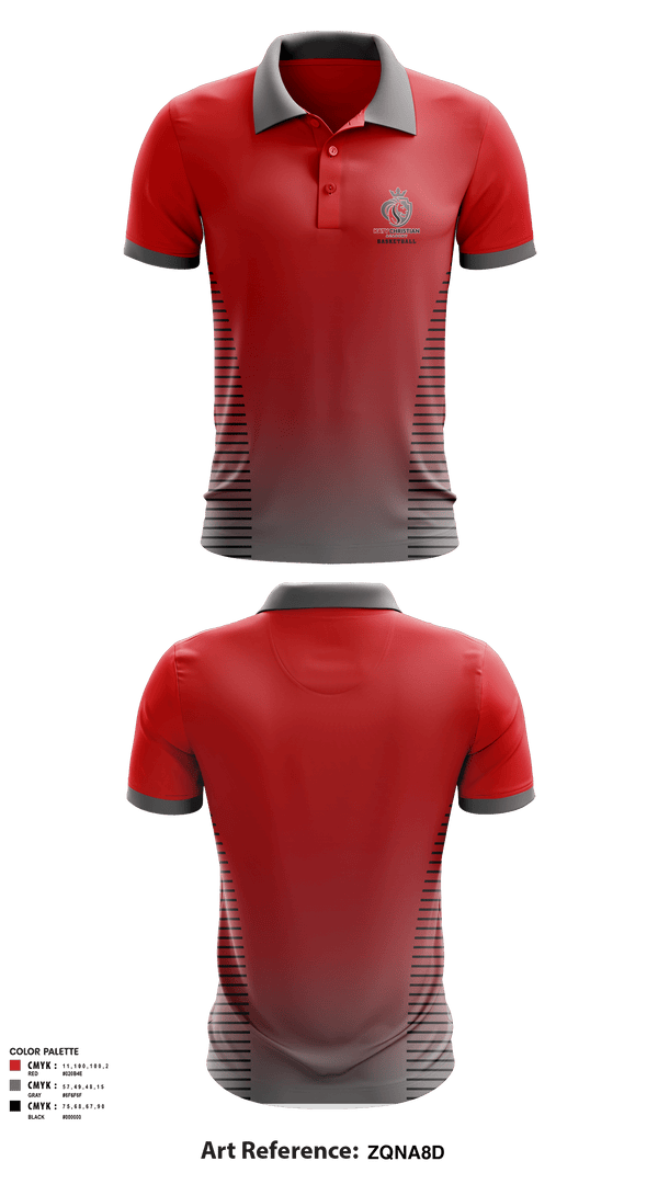 Short Sleeve Performance Polo, Katy Christian Academy Basketball, Men's Basketball, Teamtime, Team time, sublimation, custom sports apparel, team uniforms, spirit wear, spiritwear, sports uniforms, custom shirts, team store, custom team store, fundraiser sports, apparel fundraiser
