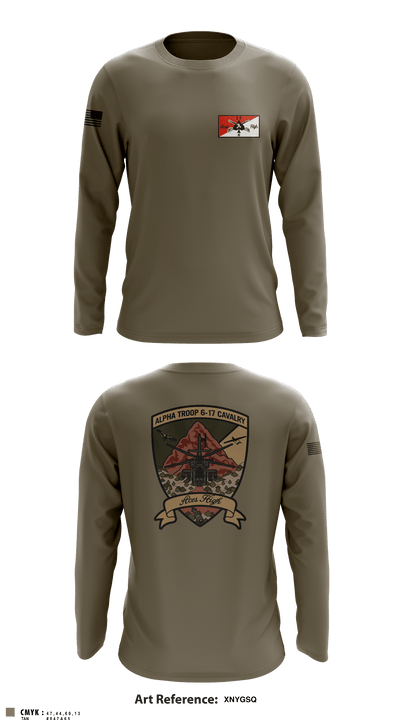 6-17 CAV 92718622 Long Sleeve Performance Shirt - 4