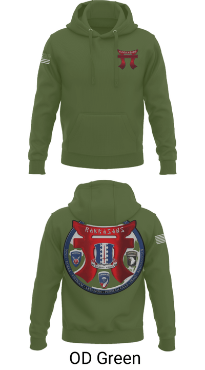 3-187 Rakkasans 16678099 Hoodie - 46