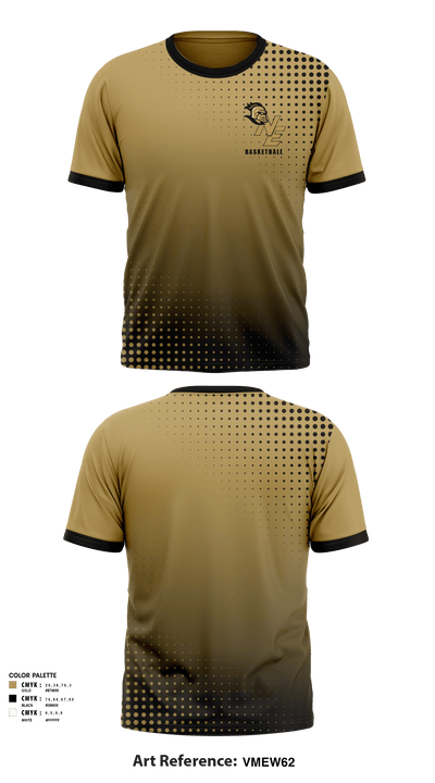 Northeast Metropolitan Regional Technical Vocational High School Basketball 39787016 Short Sleeve Performance Shirt - 1