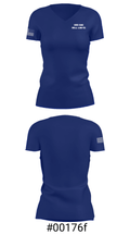 USS OAK HILL LSD 51 23467788 Women's Short Sleeve V-neck Shirt - 4