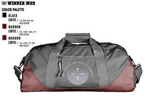 Duffle Bag, , , Teamtime, Team time, sublimation, custom sports apparel, team uniforms, spirit wear, spiritwear, sports uniforms, custom shirts, team store, custom team store, fundraiser sports, apparel fundraiser