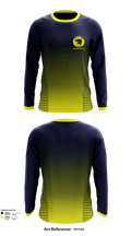York Preparatory School Basketball 83898431 Long Sleeve Performance Shirt - 1