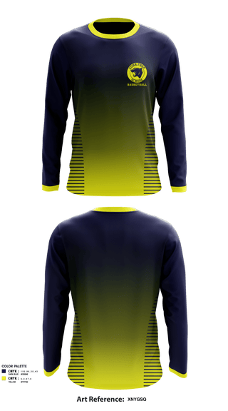 Long Sleeve Performance Shirt, York Preparatory School Basketball, Men's Basketball, Teamtime, Team time, sublimation, custom sports apparel, team uniforms, spirit wear, spiritwear, sports uniforms, custom shirts, team store, custom team store, fundraiser sports, apparel fundraiser