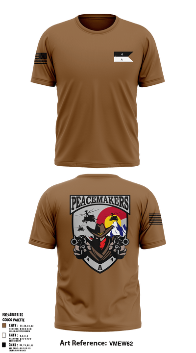 4-4 Attack Battalion 63788655 Short Sleeve Performance Shirt - 5