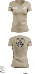 Valhalla Airsoft 98104221 Women's Short Sleeve V-neck Shirt - 2