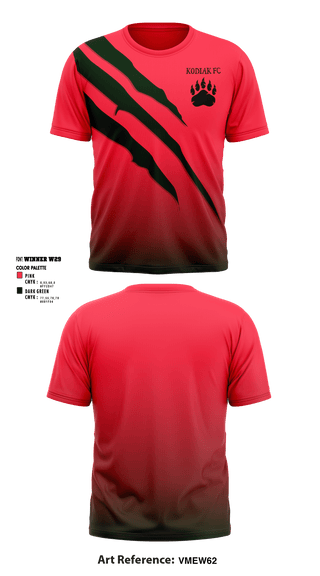 Short Sleeve Performance Shirt, Kodiak FC, Men's Soccer, Teamtime, Team time, sublimation, custom sports apparel, team uniforms, spirit wear, spiritwear, sports uniforms, custom shirts, team store, custom team store, fundraiser sports, apparel fundraiser