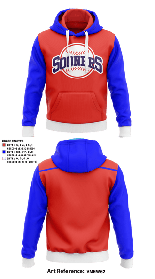 Hoodie, Sydney Sooners Baseball, Baseball, Teamtime, Team time, sublimation, custom sports apparel, team uniforms, spirit wear, spiritwear, sports uniforms, custom shirts, team store, custom team store, fundraiser sports, apparel fundraiser