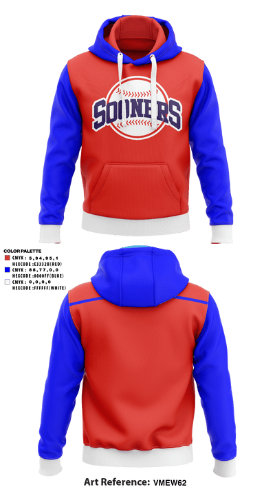 Sydney Sooners Baseball 54007476 Hoodie - 1
