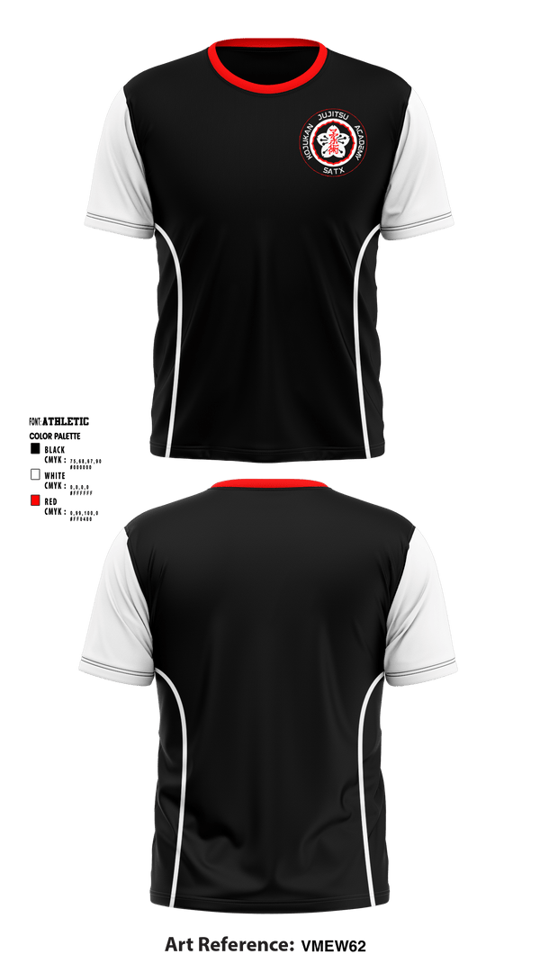 Short Sleeve Performance Shirt, Kojukan JuJitsu, Wrestling, Teamtime, Team time, sublimation, custom sports apparel, team uniforms, spirit wear, spiritwear, sports uniforms, custom shirts, team store, custom team store, fundraiser sports, apparel fundraiser